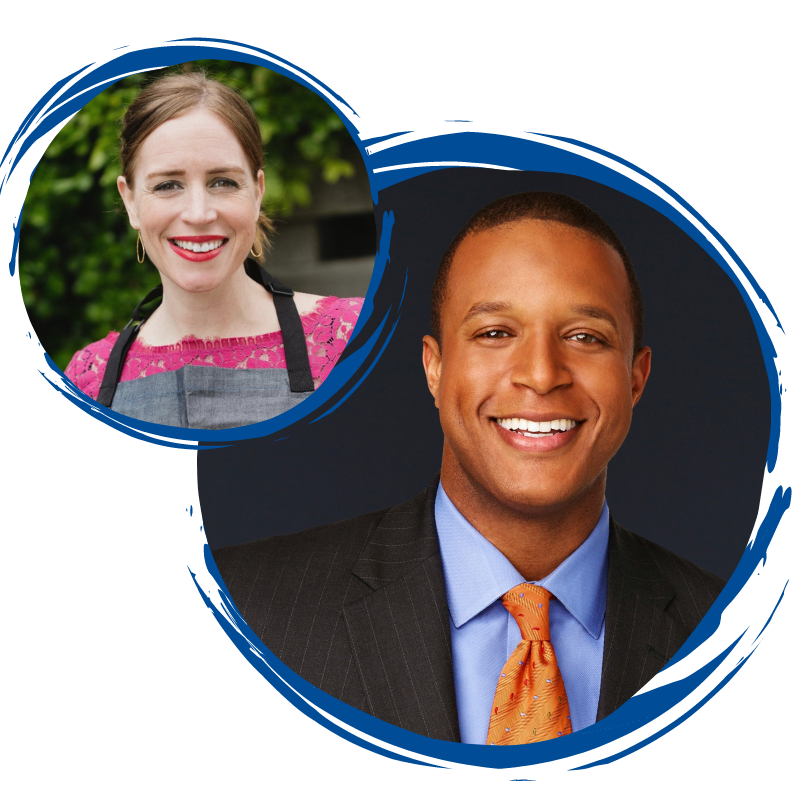 Craig Melvin and Sarah Simmons